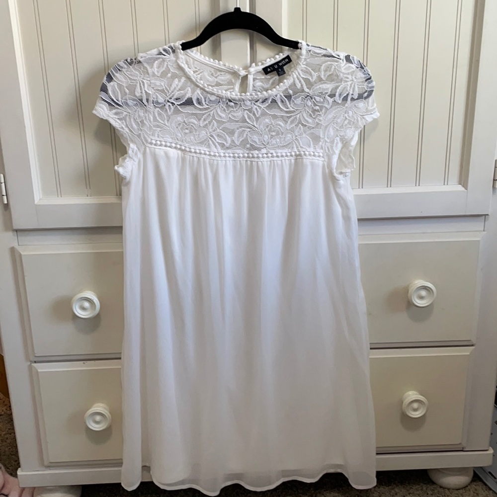 White dress